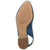 Maciejka Navy Blue Leather Pumps 04482-1700-5