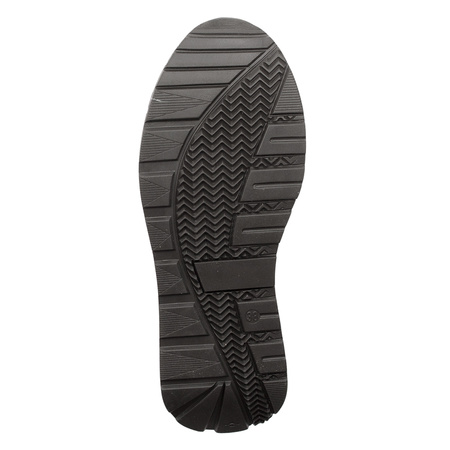 Maciejka Botki Skórzano-Tkaninowe Z Przednim Zamkiem Jasny Beż 06297-22/00-8