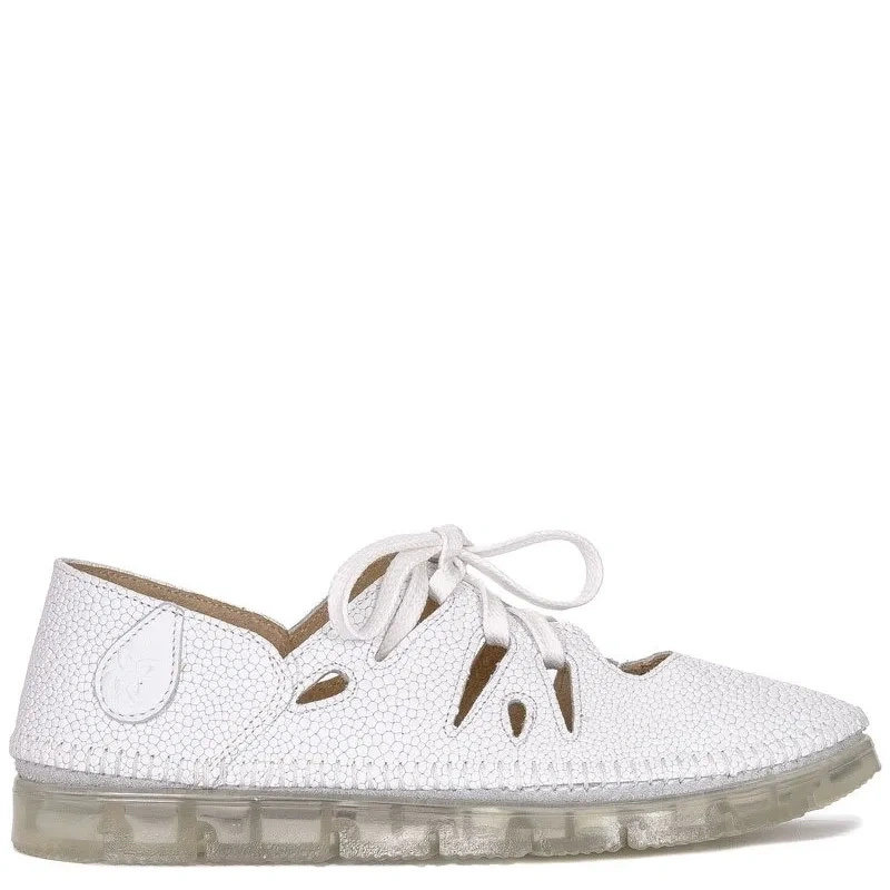 Maciejka 04449-21-00-5 White Flat Shoes