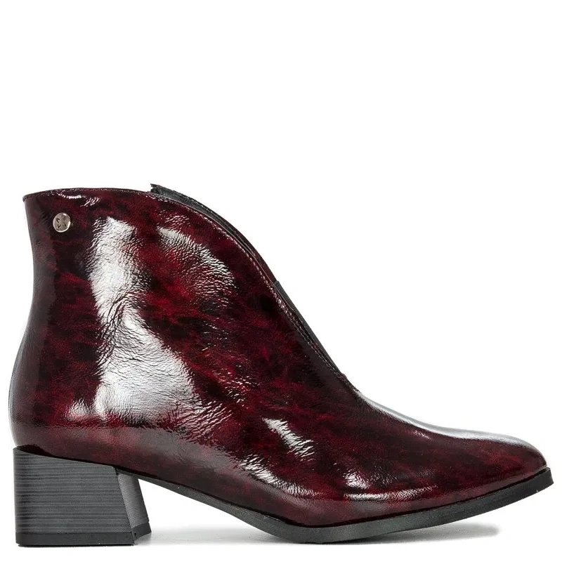 Maciejka Burgundy Boots 04777-23/00-3