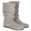 Maciejka Velour Leather Knee-High Boots Light Ash Grey 05057-13/00-6