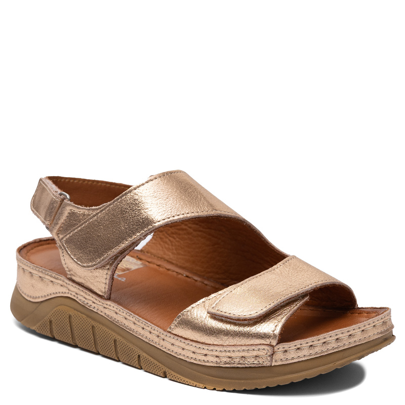 Maciejka Gold velcro Sandals L4495-25/00-1