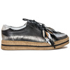 Maciejka Black on Silver Low Shoes