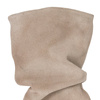 Maciejka Velour Leather Knee-High Boots Beige 05057-04/00-6