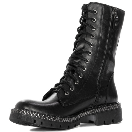 Maciejka Women's Boots Black Leather 06226-01/00-8
