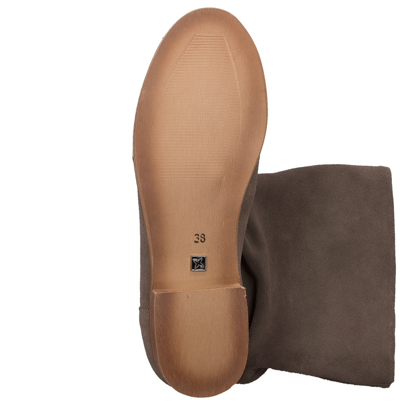 Maciejka Light Brown Knee-High Boots 05057-14/00-6