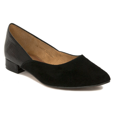 Maciejka Women's Black Leather Pumps