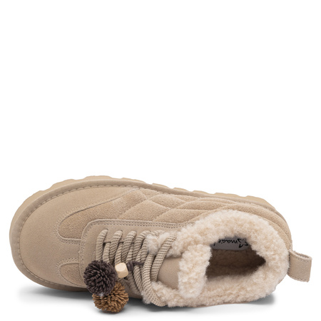 Maciejka Women's Snow Boots Light Beige D7867-22/00-4