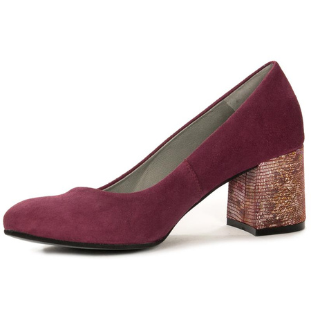 Maciejka 03356-23/00-1 Burgundy Pumps