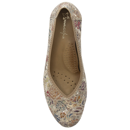 Maciejka light beige pumps 04802-22/00-5