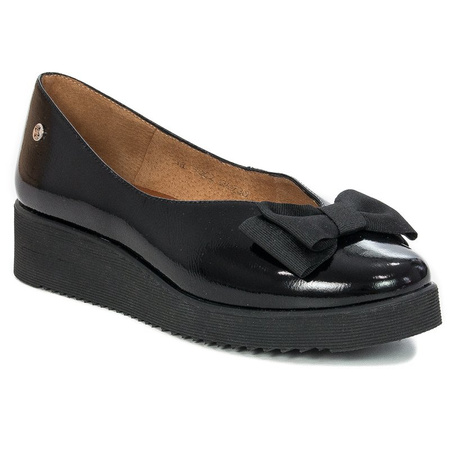 Maciejka Black Flat Shoes 05062-01/00-5