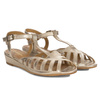 Maciejka Women's Leather Sandals Gold