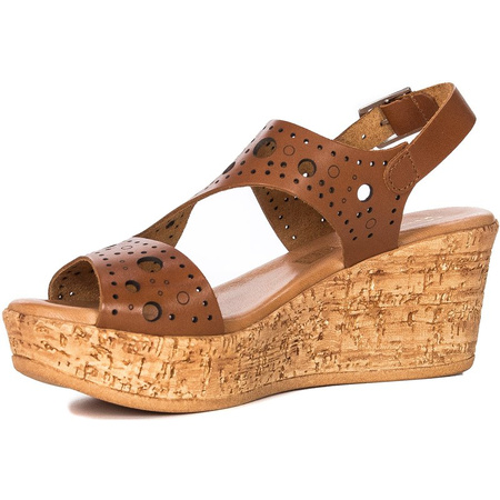 Maciejka Brown Sandals L4862-02/00-0