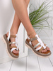 Maciejka Ginger and White Sandals 06101-11-00-5