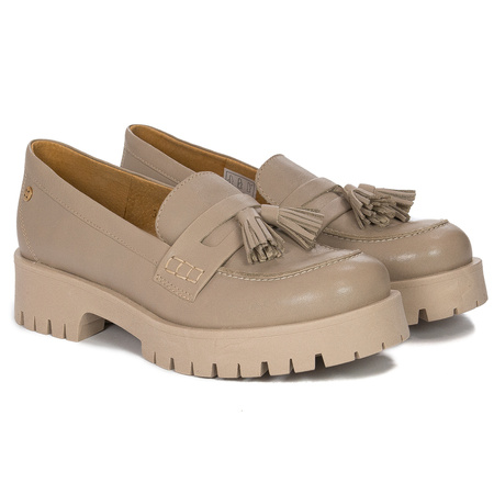 Maciejka Women's Beige Flat Shoes