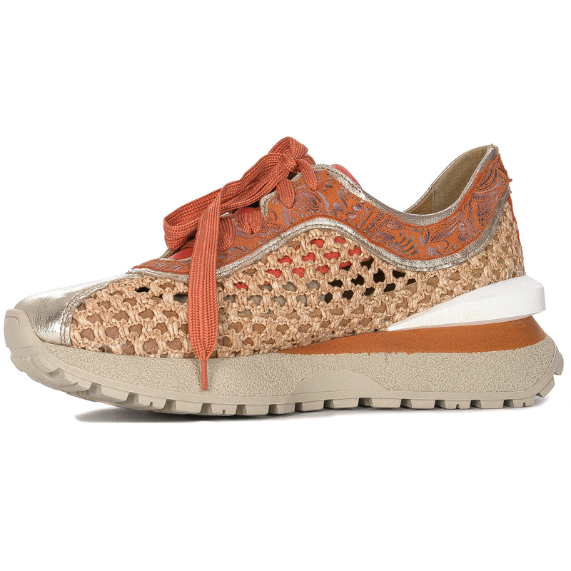 Maciejka Women's Leather Shoes Orange