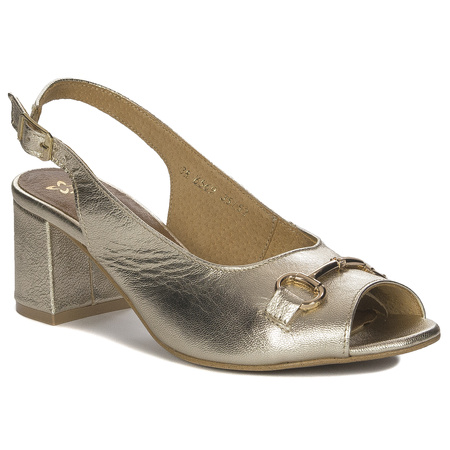 Maciejka Gold Sandals 06569-25/00-5