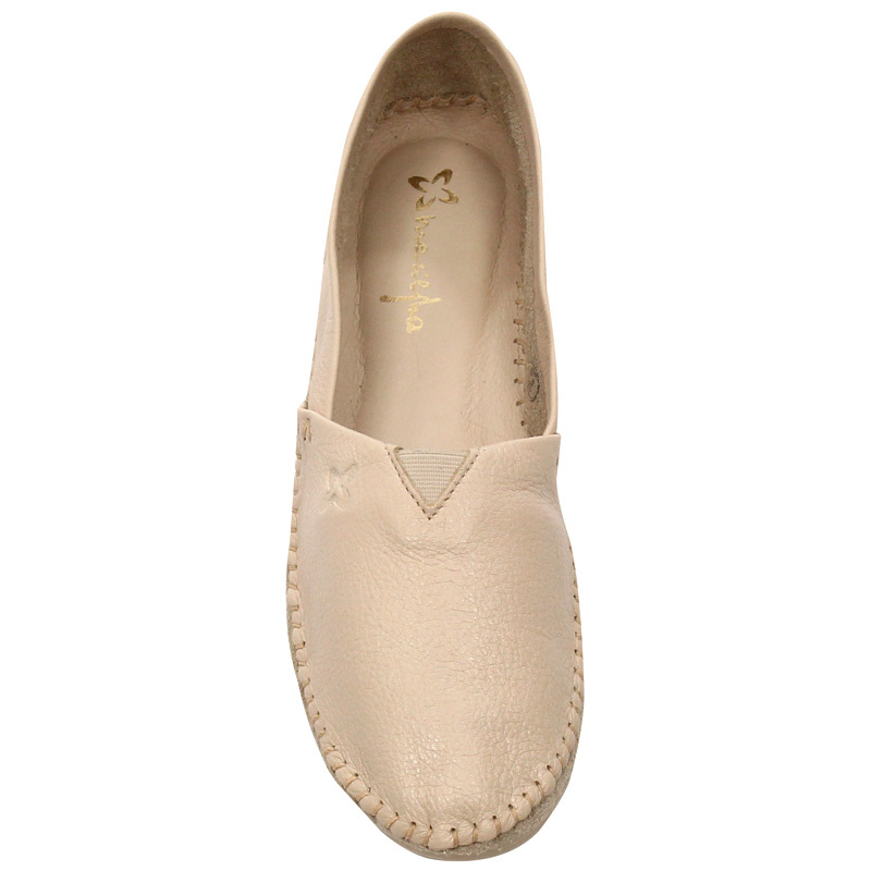 Maciejka Beige Flat Shoes 01930-04/00-0