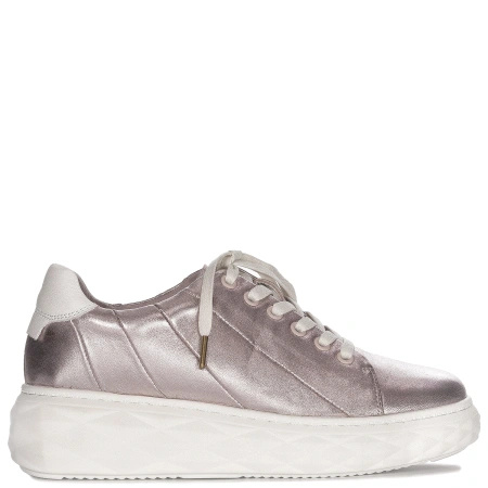 Maciejka Leather Metallic Copper Platform Sneakers N6481-32/00-1