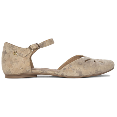 Maciejka Women's Leather Sandals Beige