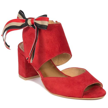 Maciejka Red Sandals 04038-08/00-5