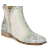 Maciejka Women's leather turquoise boots
