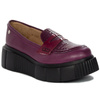 Maciejka 06288-23/00-5 Women's burgundy platform Low Shoes