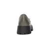 Maciejka Półbuty Skórzane na Stabilnej Platformie Szare 5497S-35/00-5