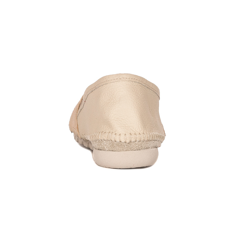 Maciejka Półbuty Skóra Naturalna Beige
