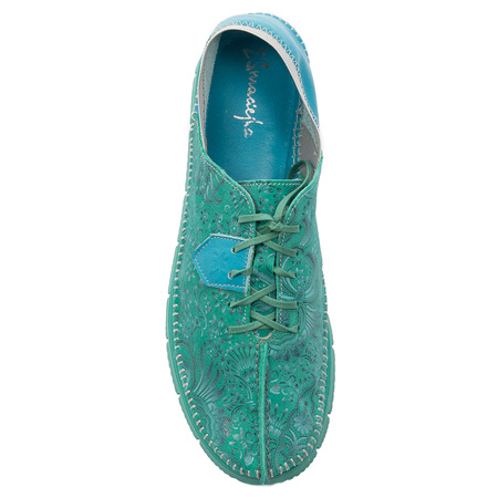 Maciejka Green Low Shoes 05873-09/00-1