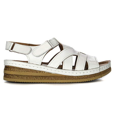 Maciejka White Sandals L4490-11/00-1