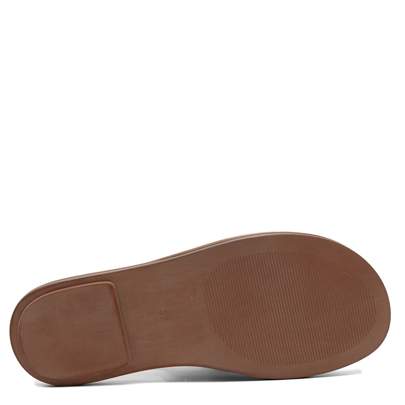 Maciejka Leather Slingback Flats Minimalist Brown K7513-29/00-1