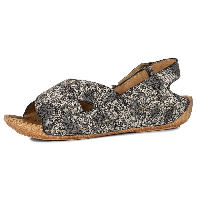 Maciejka Women's Leather Sandals Black
