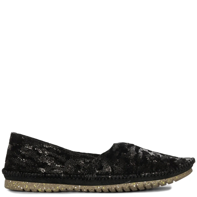 Maciejka Women's Leather Black Half-Shoes