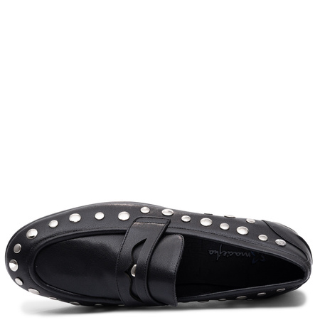 Maciejka Women’s Leather Classic Shoes Elegant Black 7726-01/00-1