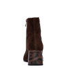 Maciejka Suede Ankle Boots Block Heel Side Zip Chocolate Brown K7202-02/00-8