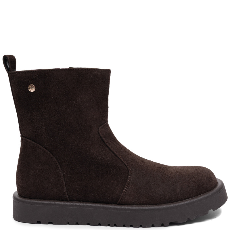 Maciejka Premium Leather Insulated Ankle Boots Brown K7800-02/00-7
