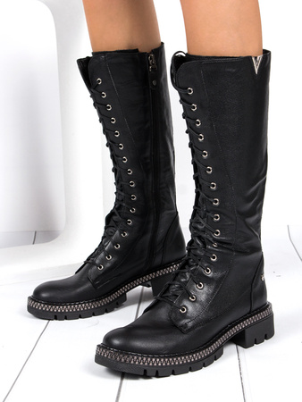 Maciejka Black women's Boots 05745-01/00-6