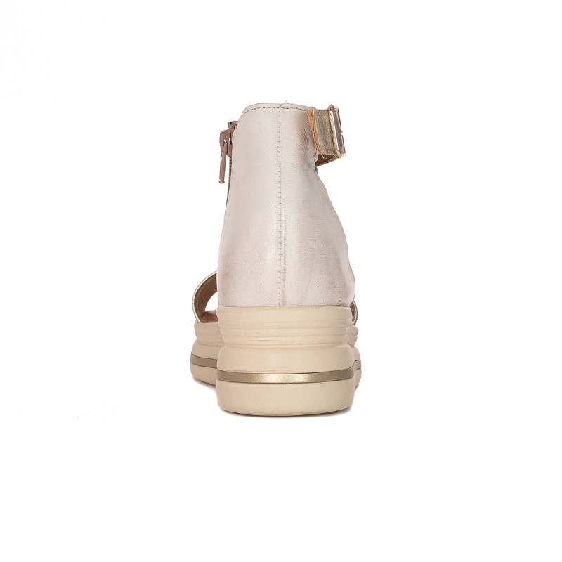 Maciejka Women's sandals natural leather Gold