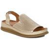 Maciejka Women's Leather Gold Sandals