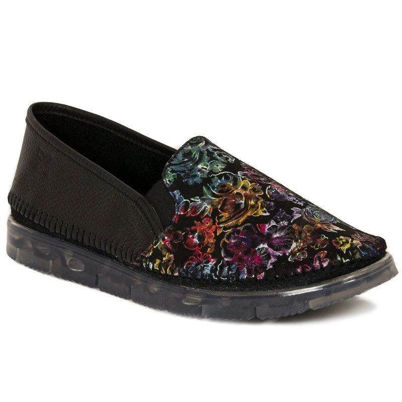 Maciejka Black Flat Shoes 03512-43/00-0