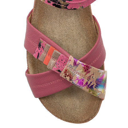 Maciejka Leather Pink Women's Sandals