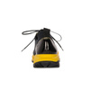 Woman's Sneakers Black and Yellow Leather 