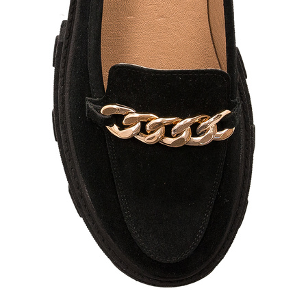 Maciejka Black Low Shoes 2850J-20/00-1