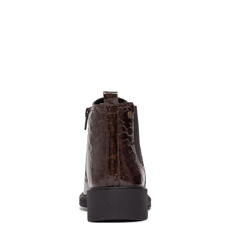Maciejka Women's Dark Brown Leather Boots
