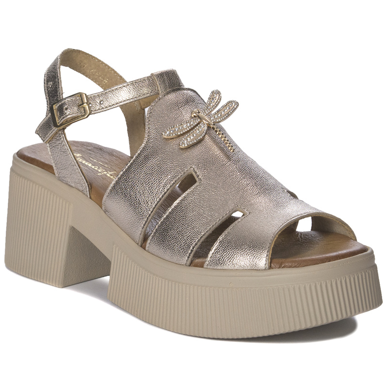 Maciejka Gold Sandals 06548-25/00-5