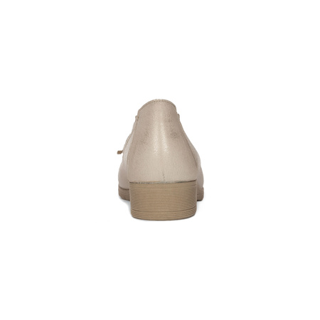  Maciejka Women's Half-Shoes Beige Gold Cloth