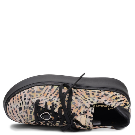 Maciejka Women's Genuine Leather Platform Sneakers Multicolour 6191W-24/00-8