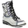 Maciejka Women's Leather Boots Ash White