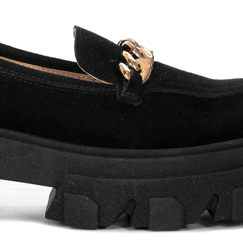 Maciejka Black Low Shoes 2850J-20/00-1